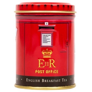 Ahmad English Breakfast Loose Black Tea Can 25g 
Post Box - buy, prices for Vostorg - photo 3