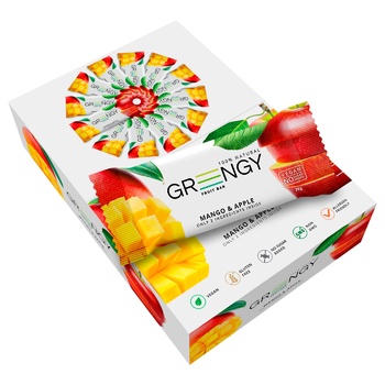 Greengy Bar Mango and Apple 26g - buy, prices for Auchan - photo 4