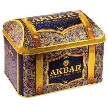 Чайна суміш Akbar Orient Mystery з додаванням квіткових пелюсток 250г - купити, ціни на Auchan - фото 1