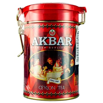 Чай черный Akbar Ceylon 100г