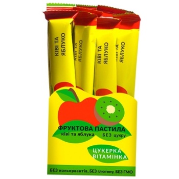 Alexis Fruit Kiwi Apple Pastille 17g - buy, prices for Vostorg - photo 2