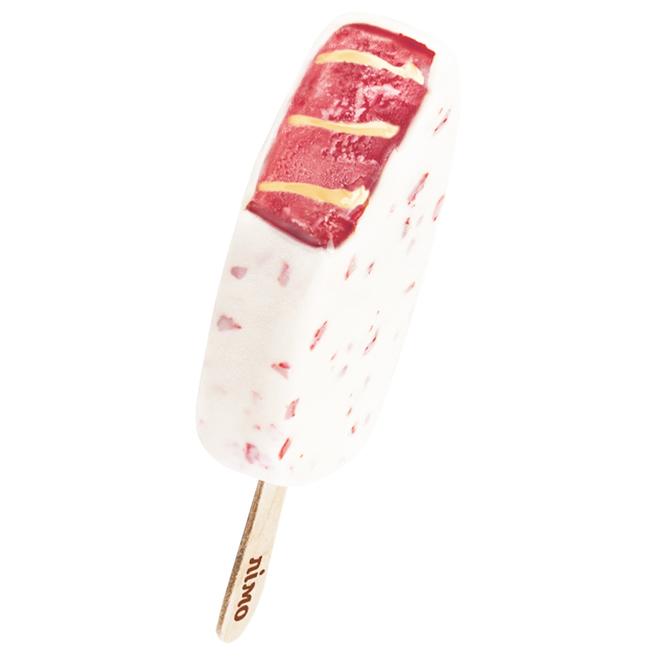 

Мороженое Лимо Red Velvet Заварной крем в белой глазури эскимо 80г