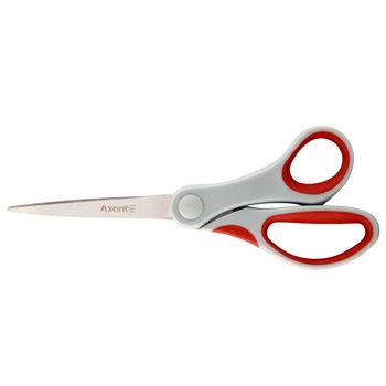 Axent Duoton Scissors 20cm gray-red - buy, prices for MegaMarket - photo 2