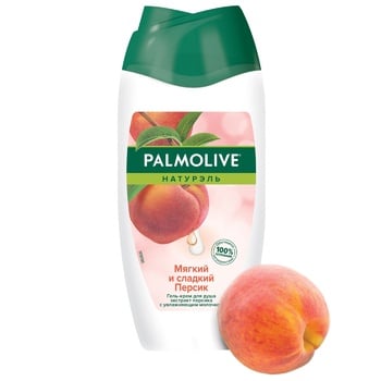 Гель-крем для душу Palmolive Натурель М'який і солодкий персик 250мл - купити, ціни на Восторг - фото 2