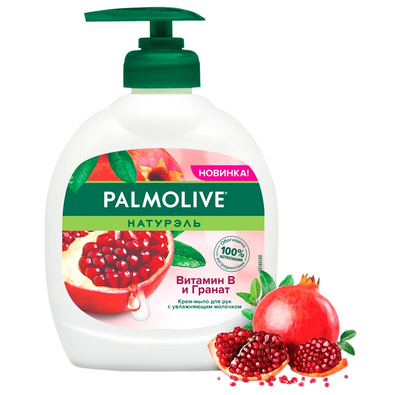 

Жидкое крем-мыло для рук Palmolive Натурэль Витамин B и Гранат 300мл