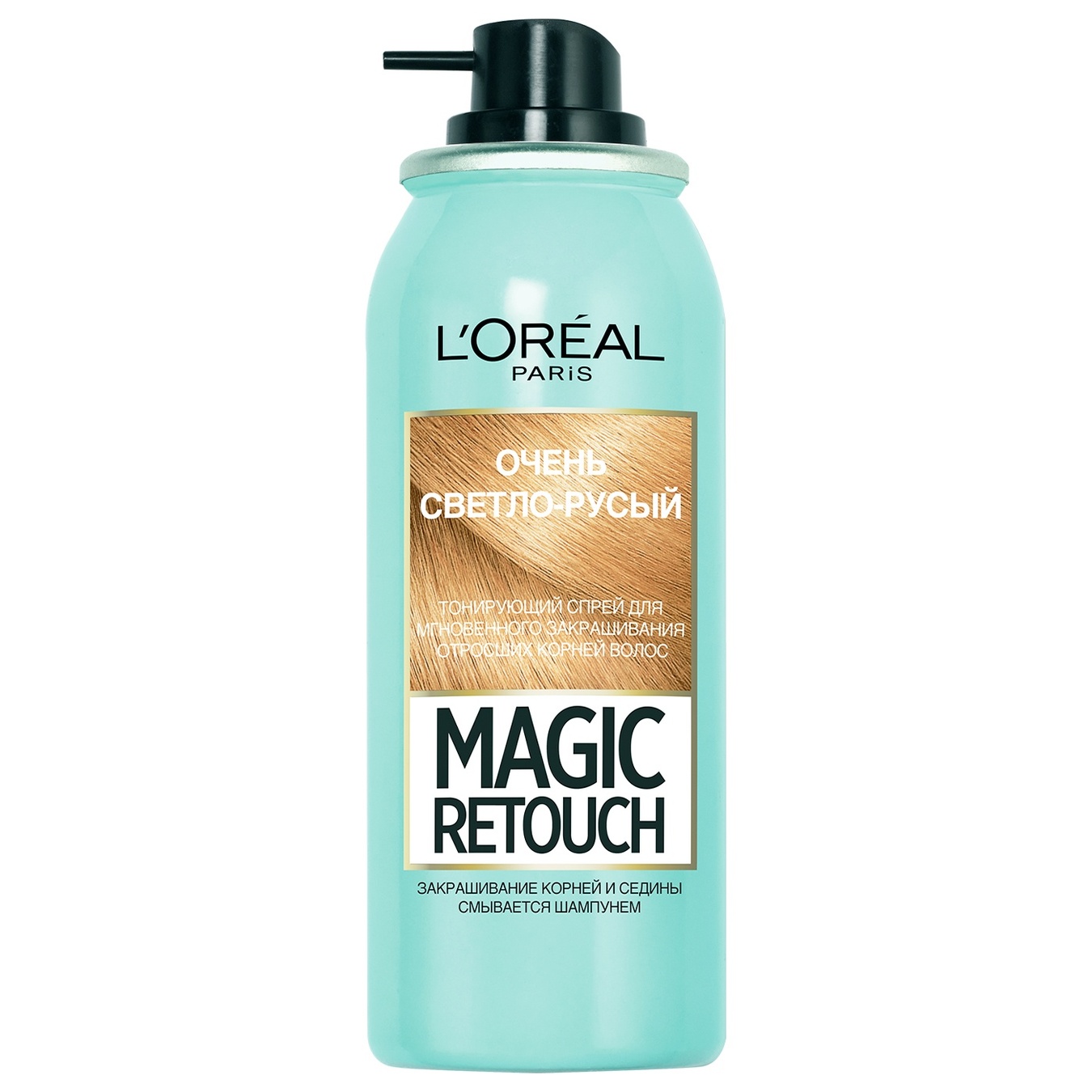 

Спрей L'Oreal Paris Magic Retouch тонирующий очень светло-русый для мгновенного закрашивания отросших корней волос 75мл