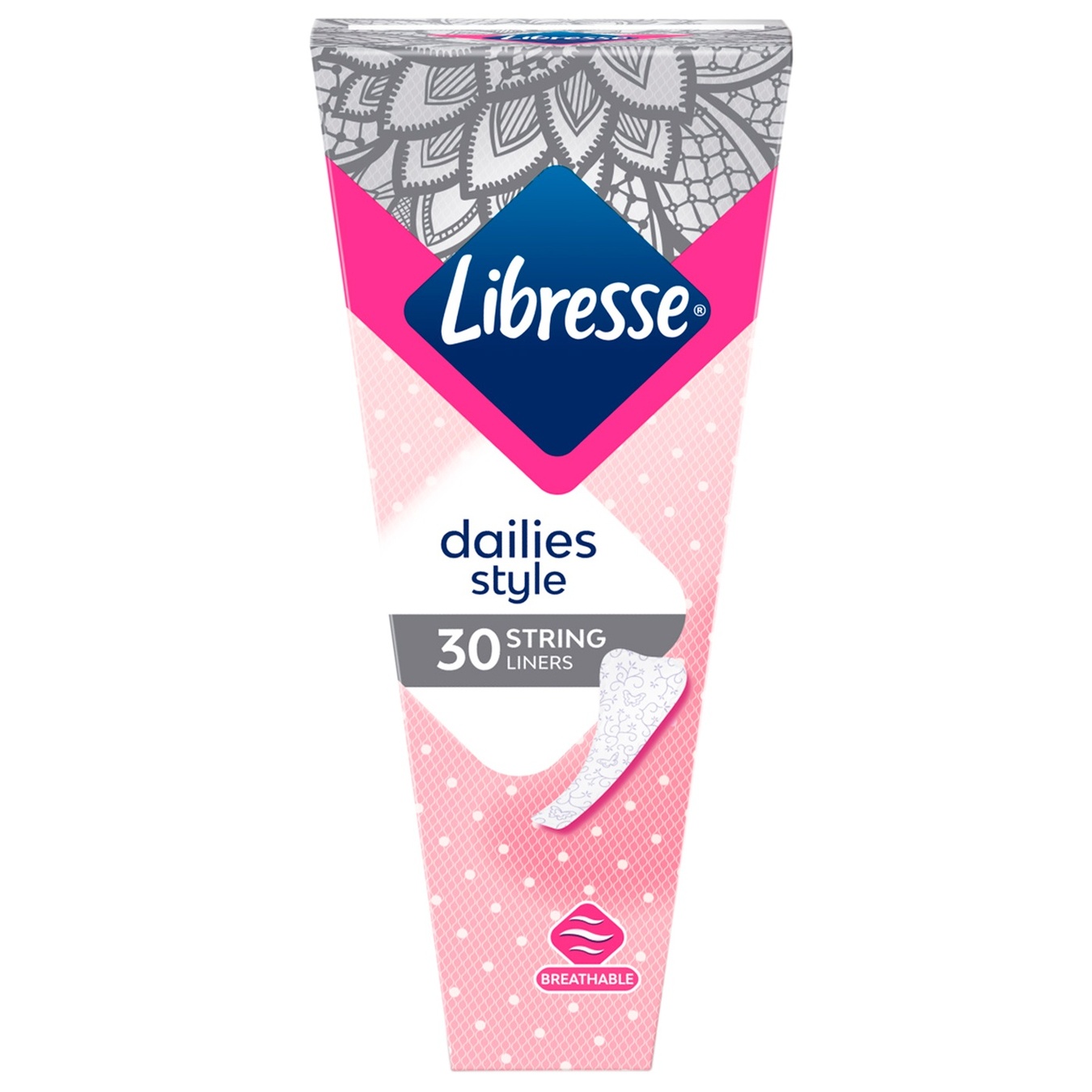 

Ежедневные прокладки Libresse String 30шт
