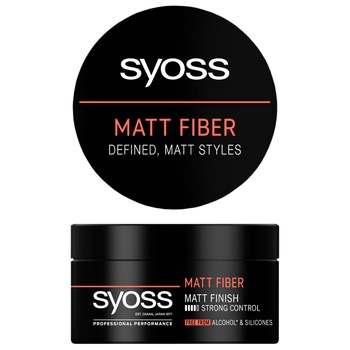 Syoss Matt Fiber Fixation 4 Hair Paste 100ml - buy, prices for MegaMarket - photo 2