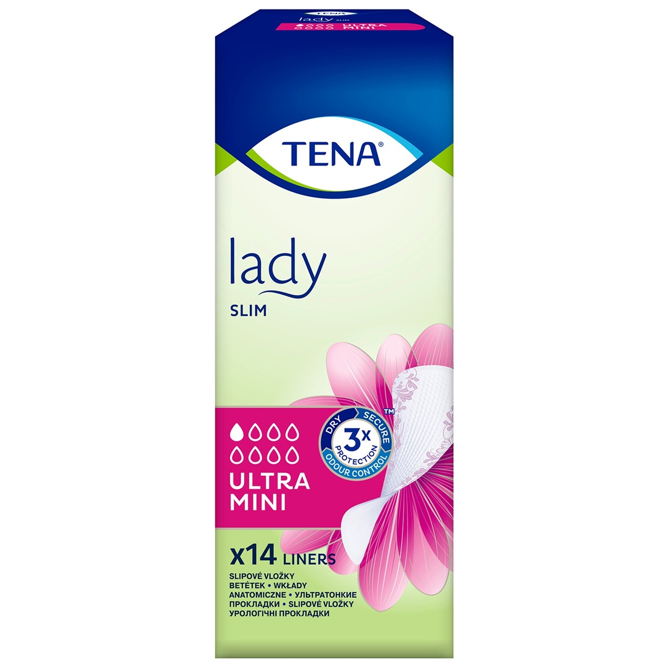 

Прокладки урологічні Tena Lady Slim Ultra Mini жіночі 14шт