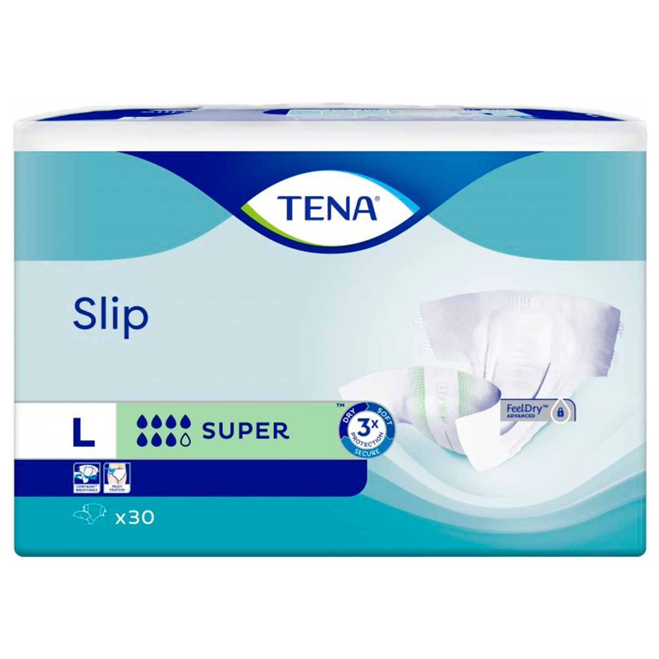 

Подгузники Tena Slip Super Large для взрослых 30шт
