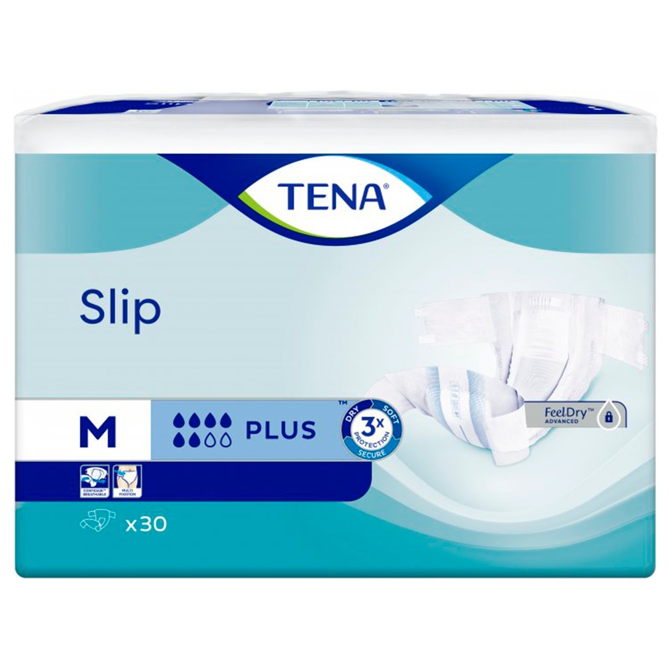 

Подгузники Tena Slip Plus Medium для взрослых 30шт