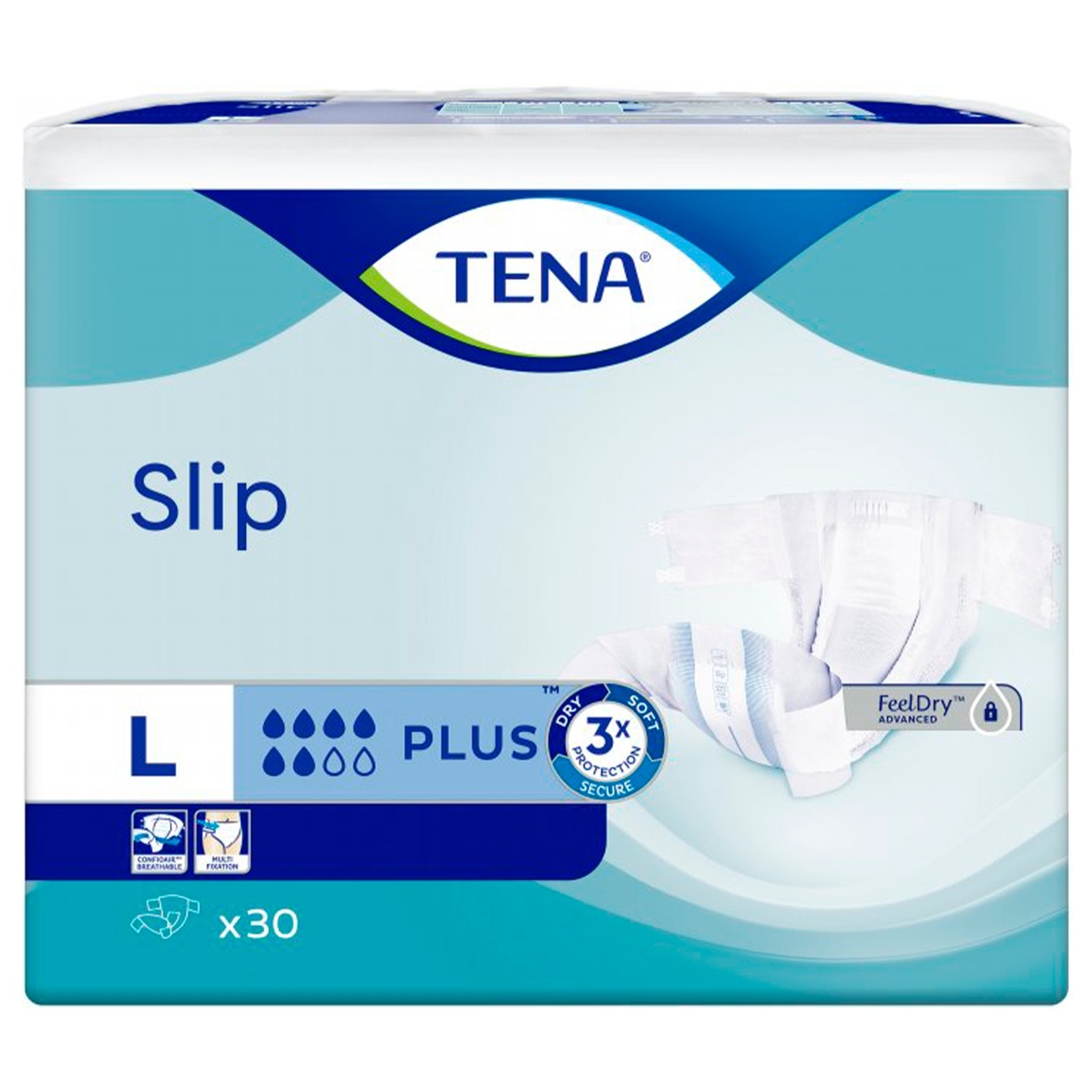 

Подгузники Tena Slip Plus Large для взрослых 30шт