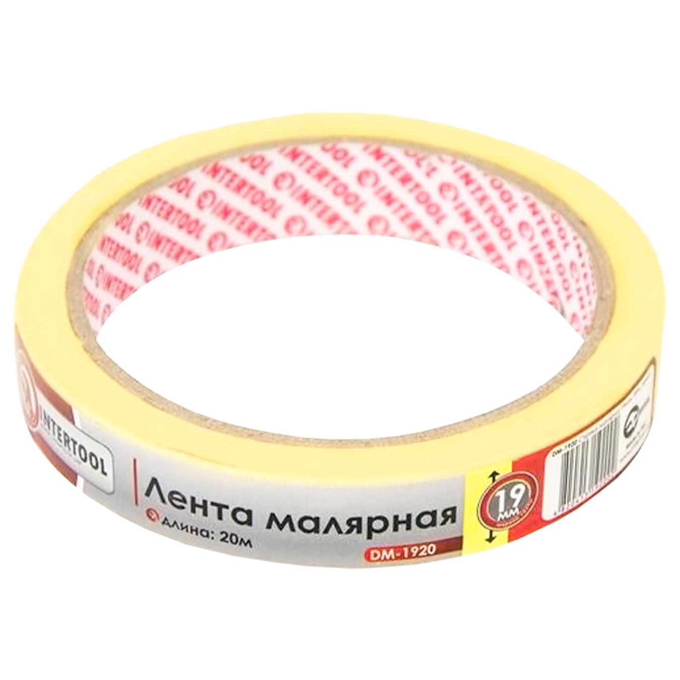 

Лента InterTool малярная 19мм 20м DM-1920