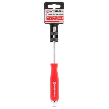 InterTool Impact Slotted Screwdriver SL6x100mm HT-0482 - buy, prices for NOVUS - photo 3