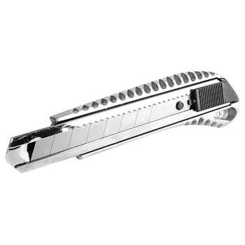 InterTool Knife with Breakable Blade with Metal Handle 18mm HT-0504 - buy, prices for - photo 3