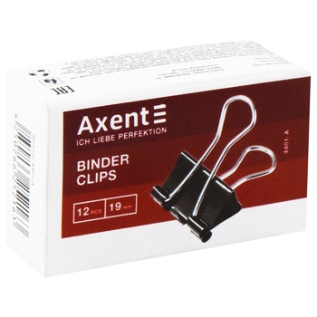 Axent Black Paper Clip 19mm - buy, prices for Tavria V - photo 3