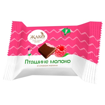 Конфеты Жако Птичье молоко малина - купить, цены на МегаМаркет - фото 3