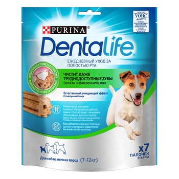 Ласощі Purina DentaLife для собак малих порід 115г