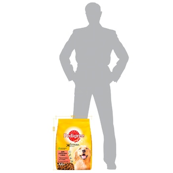 Pedigree Dry Food with Beef and Poultry for Sdult Dogs 8.4kg - buy, prices for NOVUS - photo 5