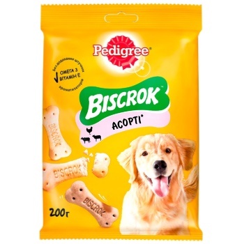 Ласощі для собак Pedigree Biscrok 200г - купити, ціни на - фото 1