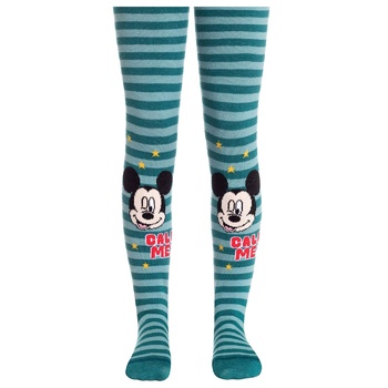 Колготи Conte-kids Disney дитячі темно-бірюзові 116-122р - купити, ціни на - фото 2