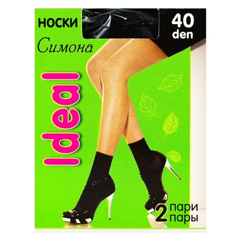 Simona Ideal Socks 40den 2pcs - buy, prices for Auchan - photo 2