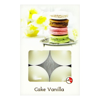 Candy Light TL Candles With Vanilla Cake Aroma 6A/1 6pc - buy, prices for NOVUS - photo 2