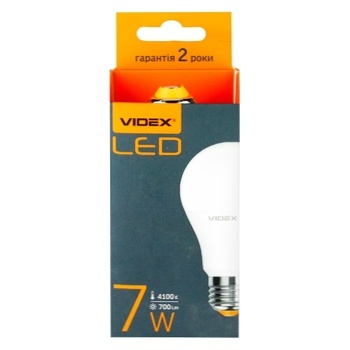 Videx LED Lamp A60e 7W E27 4100K - buy, prices for Auchan - photo 4