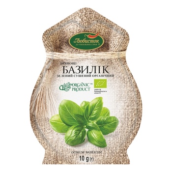 Lyubystok Organic Basil - buy, prices for Auchan - photo 1