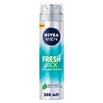 Гель для бритья Nivea Fresh Kick 200мл