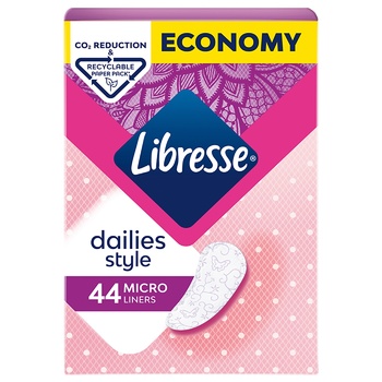 Прокладки ежедневные Libresse Daily Fresh Micro Refill 10шт - купить, цены на Cупермаркет "Харьков" - фото 2