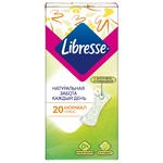 Прокладки ежедневные Libresse Natural Care Normal Plus  20шт