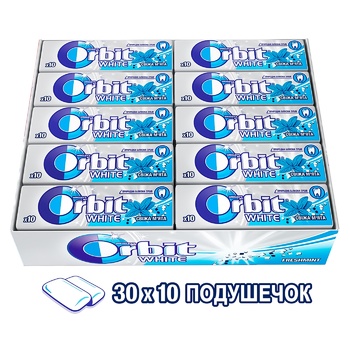 Orbit White Freshmint Chewing Gum 14g - buy, prices for NOVUS - photo 2