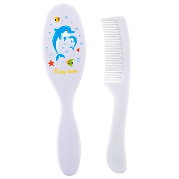 Baby Team Comb and Brush Set - buy, prices for Auchan - photo 2