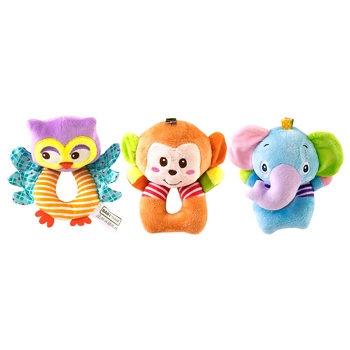 Baby Team Soft Rattle Toy in Assortment - buy, prices for NOVUS - photo 2