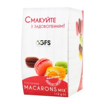 Tiстечко GFS Маcarons mix 112г