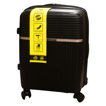 Zed Polypropylene Suitcase S Black