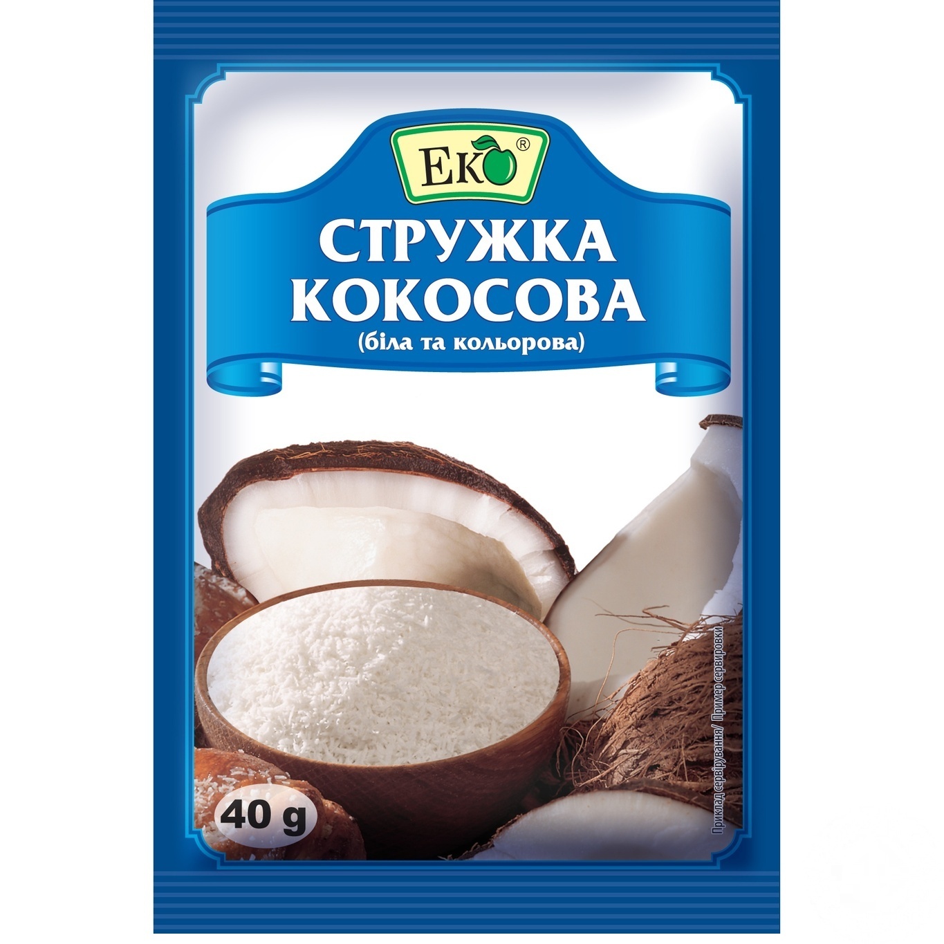 

Кокосовая стружка Эко 40г