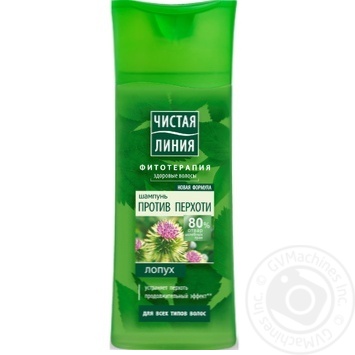 shampoo pure line burdock anti-dandruff 50ml - buy, prices for - photo 6