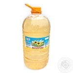 Oil Masliatko sunflower refined 5000ml Ukraine