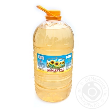 Oil Masliatko sunflower refined 5000ml Ukraine - buy, prices for MegaMarket - photo 1