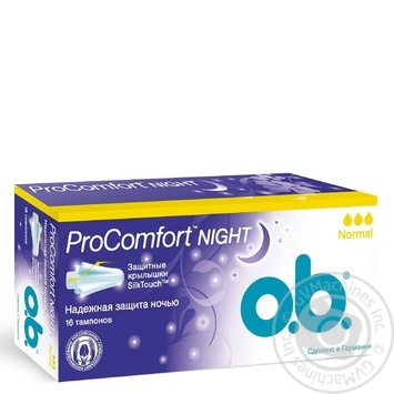 Tampons Ob Procomfort for women normal 16pcs - buy, prices for MegaMarket - photo 1