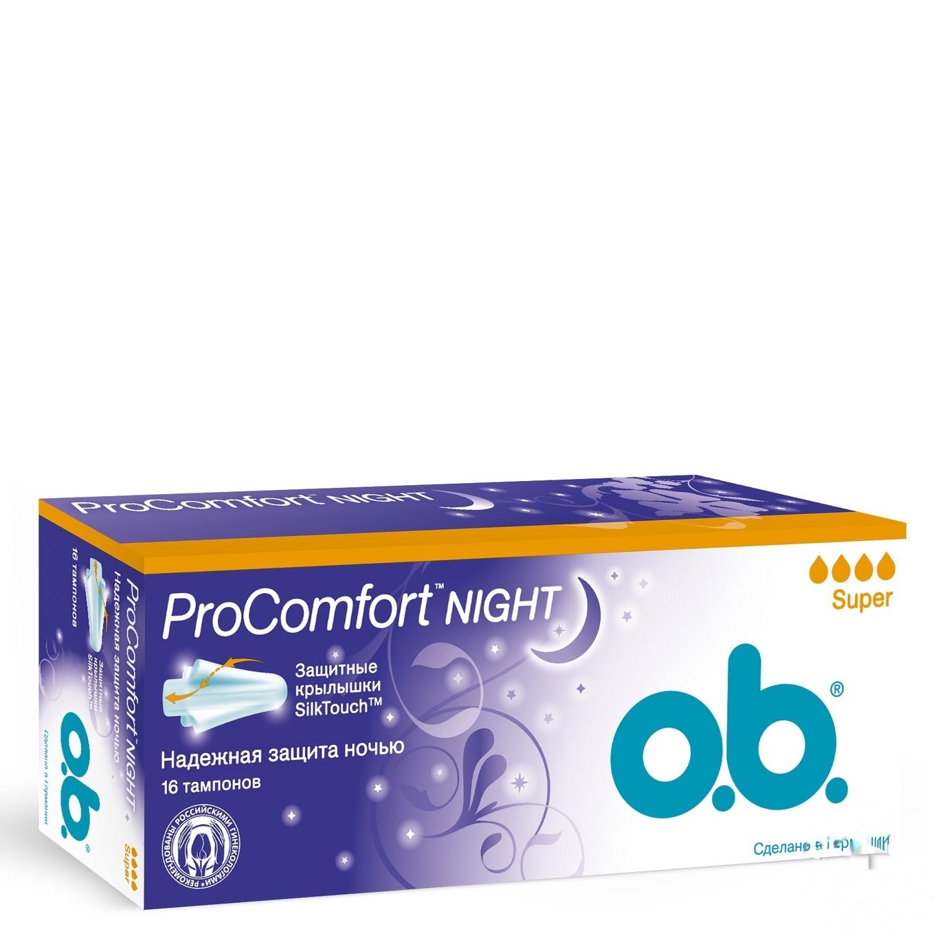 

Тампоны o.b. ProComfort Night Super 16шт