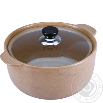 Кастрюля с крышкой Wellberg 3.5л керамика (цвет в ассортименте) купить, цены на МегаМаркет - фото 1