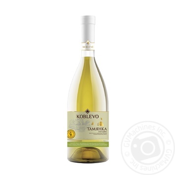 Koblevo Tamyanka Gentle White Semi-sweet Wine 12% 0.7l