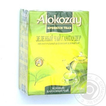 Чай зелений Alokozay 100г