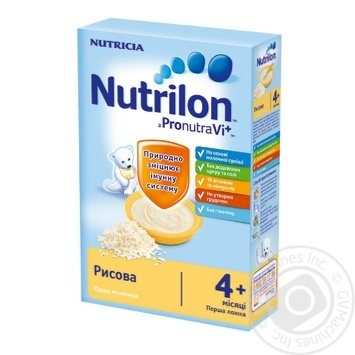 Каша молочная Nutrilon рисовая 225г купить, цены на МегаМаркет - фото 1
