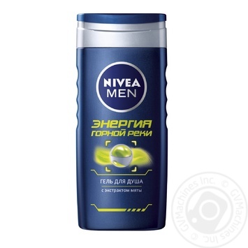 Гель Nivea Men Свежесть горной реки для душа для мужчин 250мл - купить, цены на NOVUS - фото 3