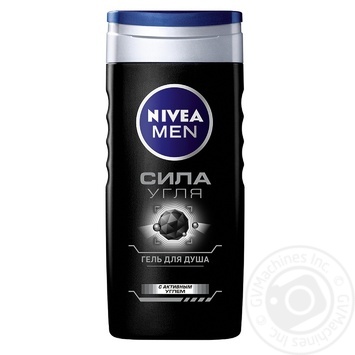 Гель Nivea Men Сила Угля для душа 250мл купить, цены на МегаМаркет - фото 2