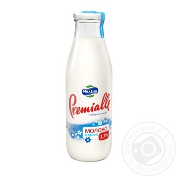 Pasteurized whole milk Premialle 2.7% 750g glass bottle Ukraine - buy, prices for NOVUS - photo 3